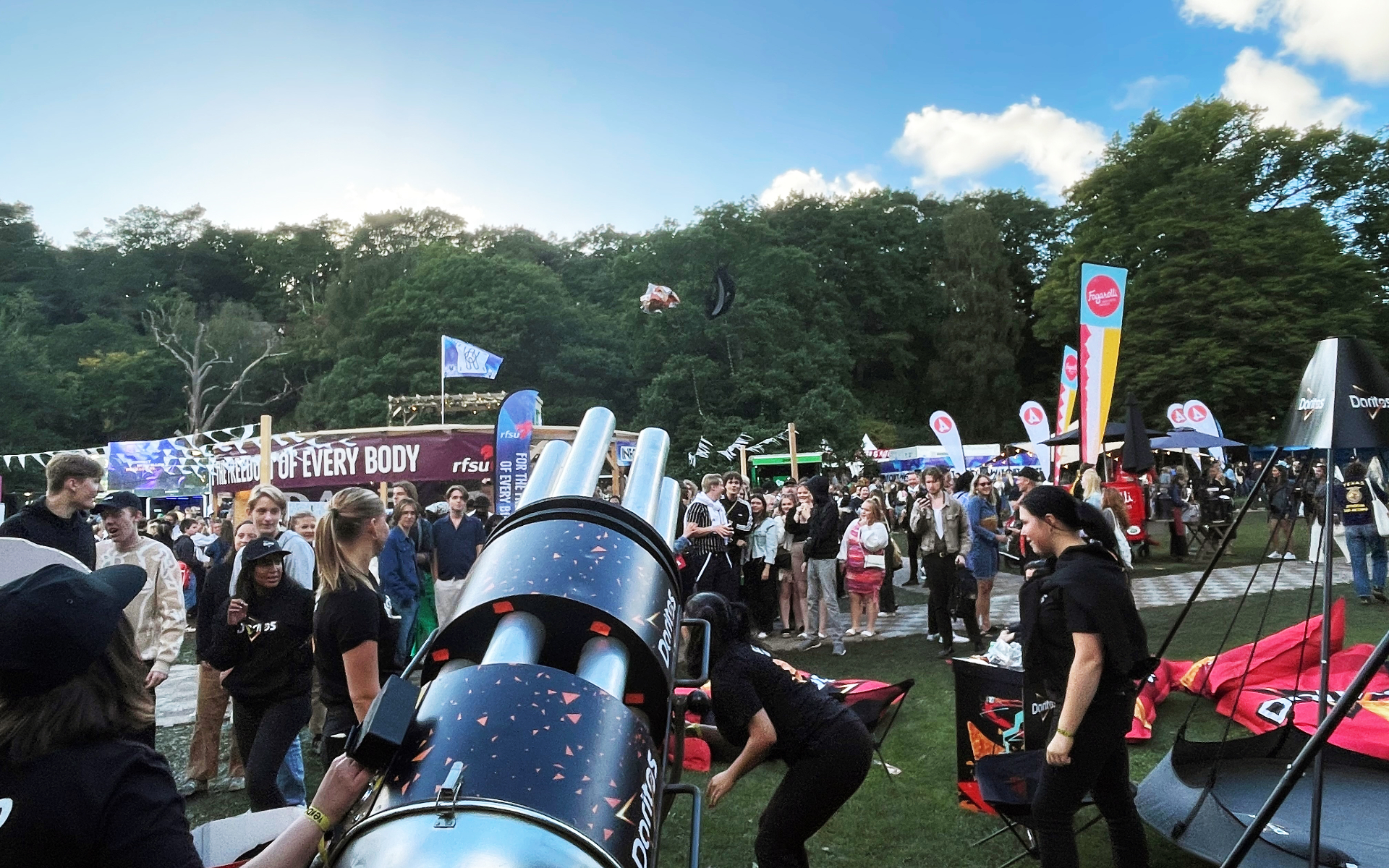 Doritos · Way Out West — Festivalaktivering av Brand Impact